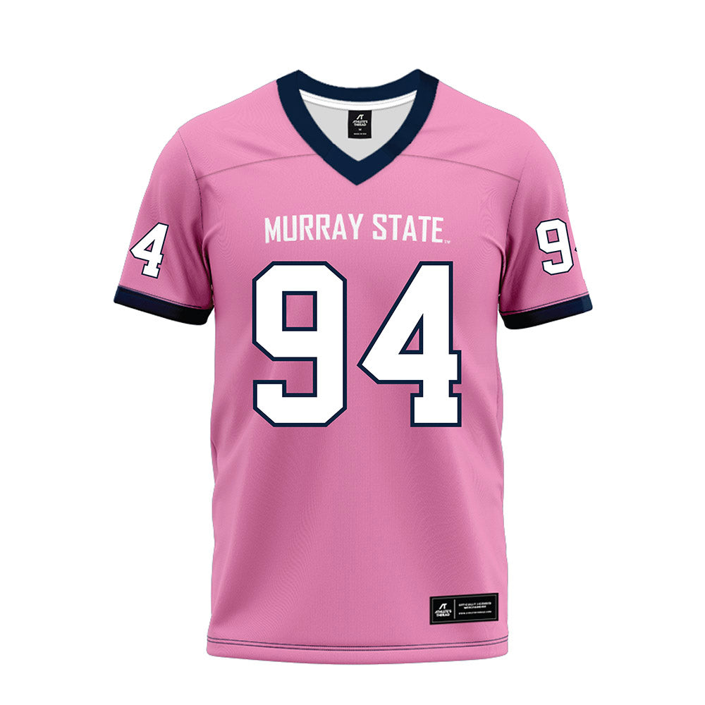 Murray State - NCAA Football : Rickshun Wilson - Pink Premium Football Jersey-0