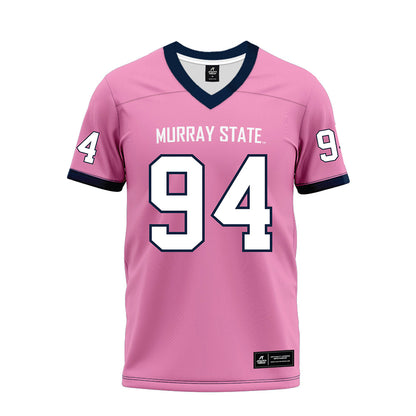 Murray State - NCAA Football : Rickshun Wilson - Pink Premium Football Jersey-0