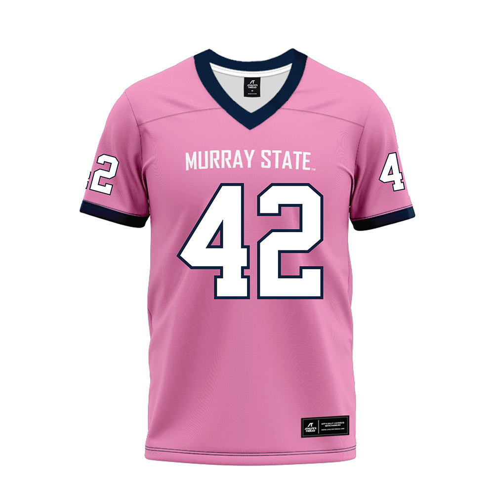 Murray State - NCAA Football : Jaquan Redfern - Pink Premium Football Jersey-0