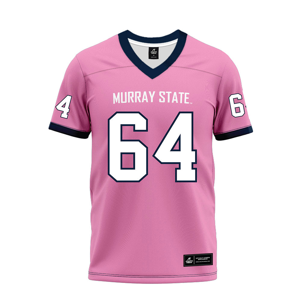 Murray State - NCAA Football : Kenneth McGill - Pink Premium Football Jersey-0