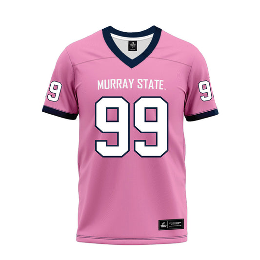 Murray State - NCAA Football : Nick Montik - Pink Premium Football Jersey-0