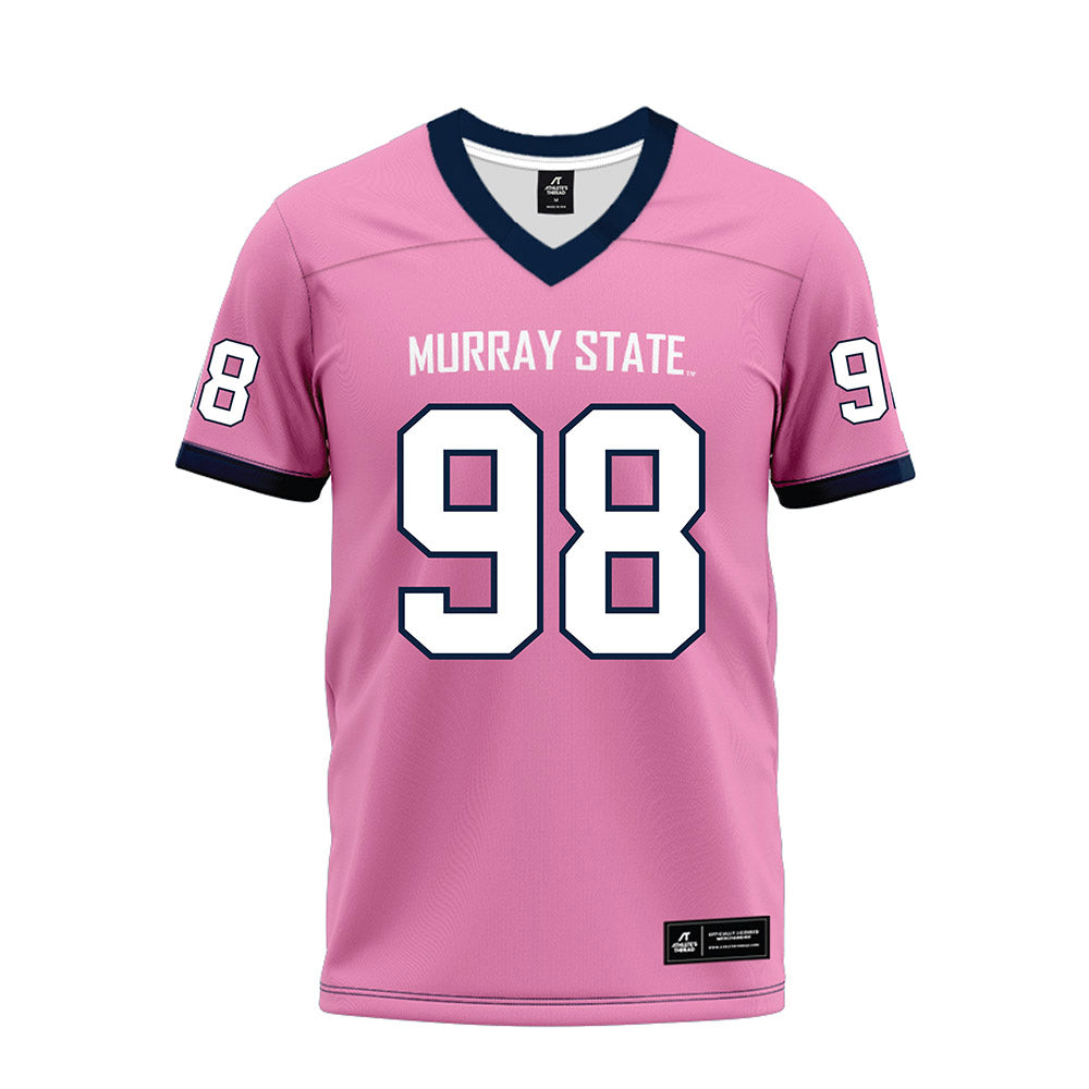 Murray State - NCAA Football : Michael Tilmon - Pink Premium Football Jersey-0