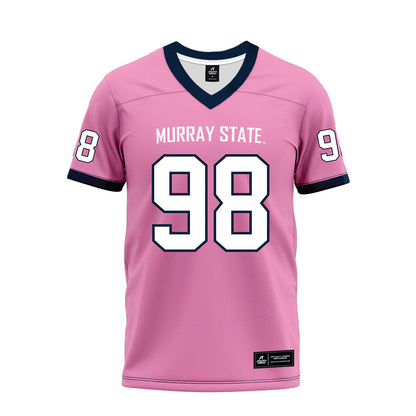 Murray State - NCAA Football : Michael Tilmon - Pink Premium Football Jersey-0