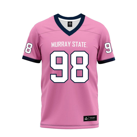 Murray State - NCAA Football : Michael Tilmon - Pink Premium Football Jersey-0