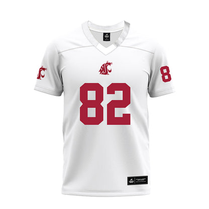 WSU - NCAA Football : Jesiah Cornwell - White Premium Football Jersey-0