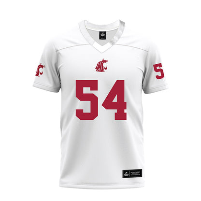 WSU - NCAA Football : Xavier Thorpe - White Premium Football Jersey-0