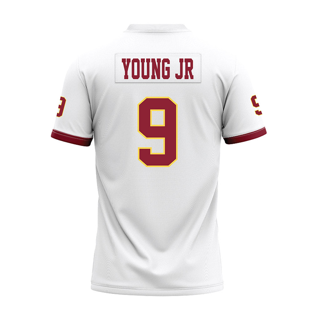 NSU - NCAA Football : Tasean Young Jr - White Premium Football Jersey-1