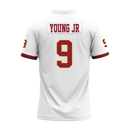NSU - NCAA Football : Tasean Young Jr - White Premium Football Jersey-1