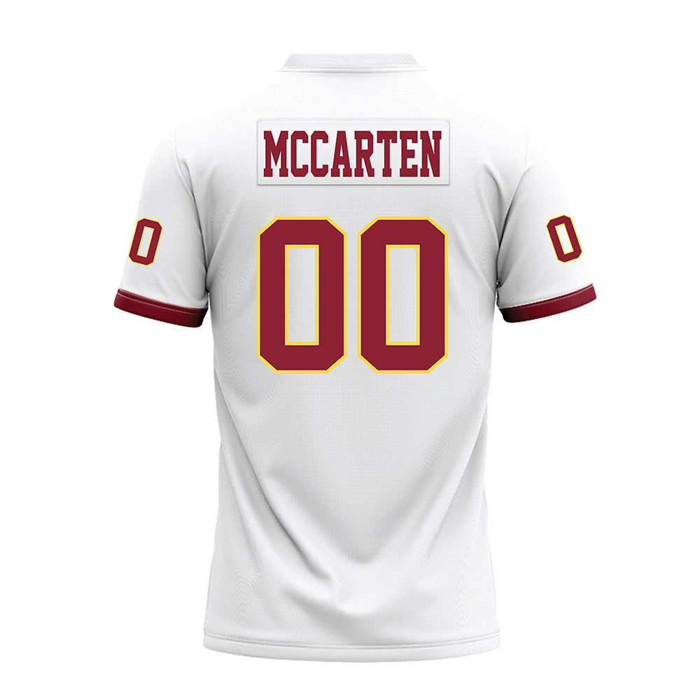NSU - NCAA Football : Grady McCarten - White Premium Football Jersey-1