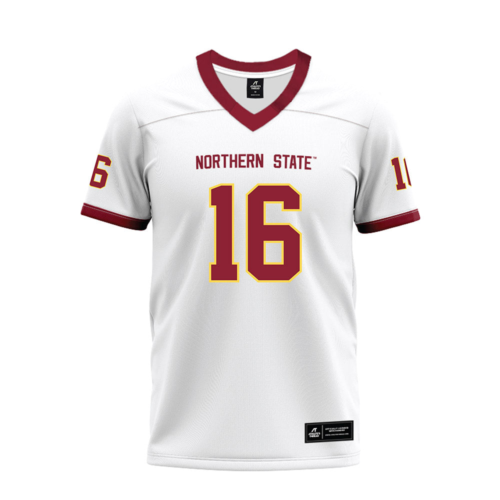 NSU - NCAA Football : Kimani Quade - White Premium Football Jersey-0