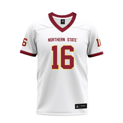 NSU - NCAA Football : Kimani Quade - White Premium Football Jersey-0