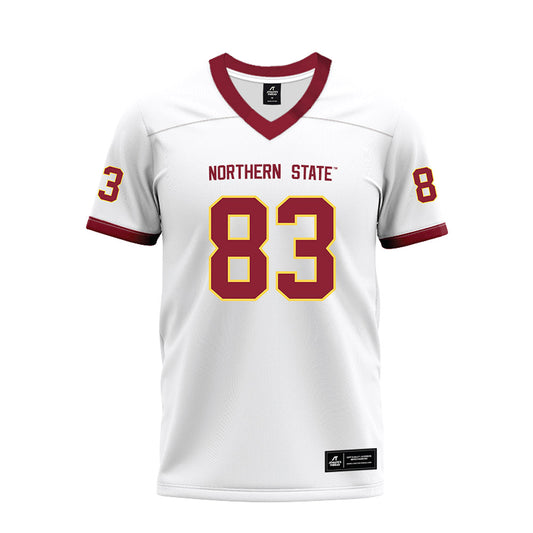 NSU - NCAA Football : Cooper Eisenbeisz - White Premium Football Jersey-0