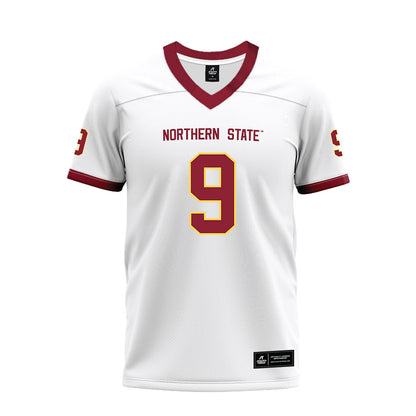 NSU - NCAA Football : Tasean Young Jr - White Premium Football Jersey-0