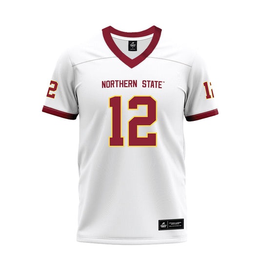 NSU - NCAA Football : Collin Fritton - White Premium Football Jersey-0