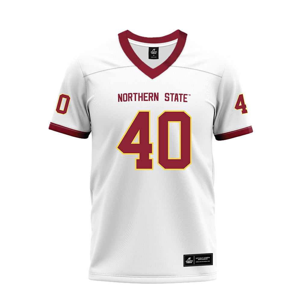NSU - NCAA Football : Jake Merchlewitz - White Premium Football Jersey-0