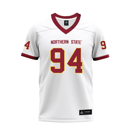 NSU - NCAA Football : Tau Latu - White Premium Football Jersey-0