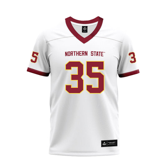 NSU - NCAA Football : Noah Moringlane - White Premium Football Jersey-0