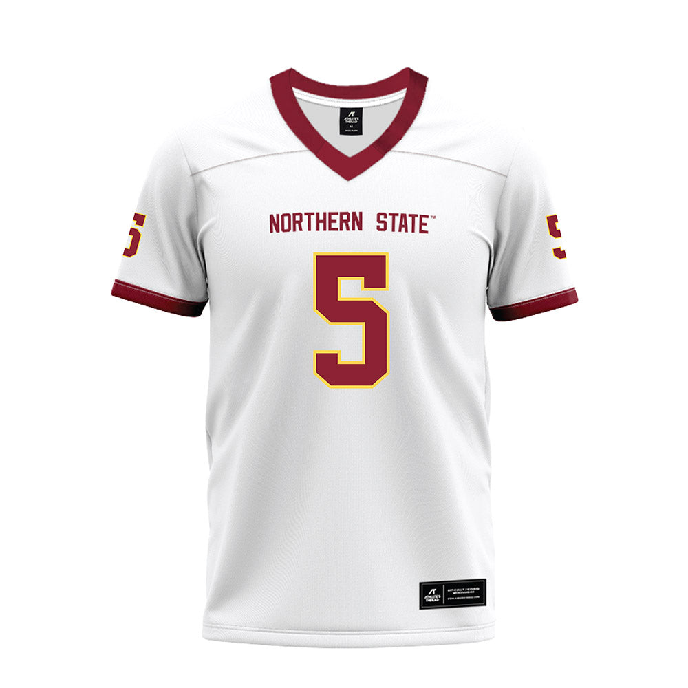 NSU - NCAA Football : Andy Blazevich - White Premium Football Jersey