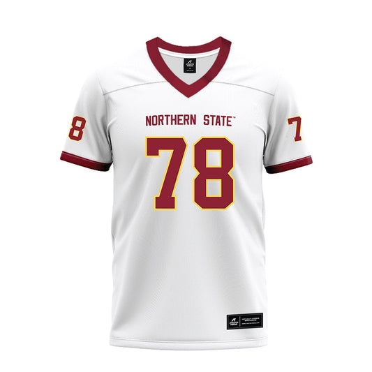 NSU - NCAA Football : Ty Mikel - White Premium Football Jersey-0