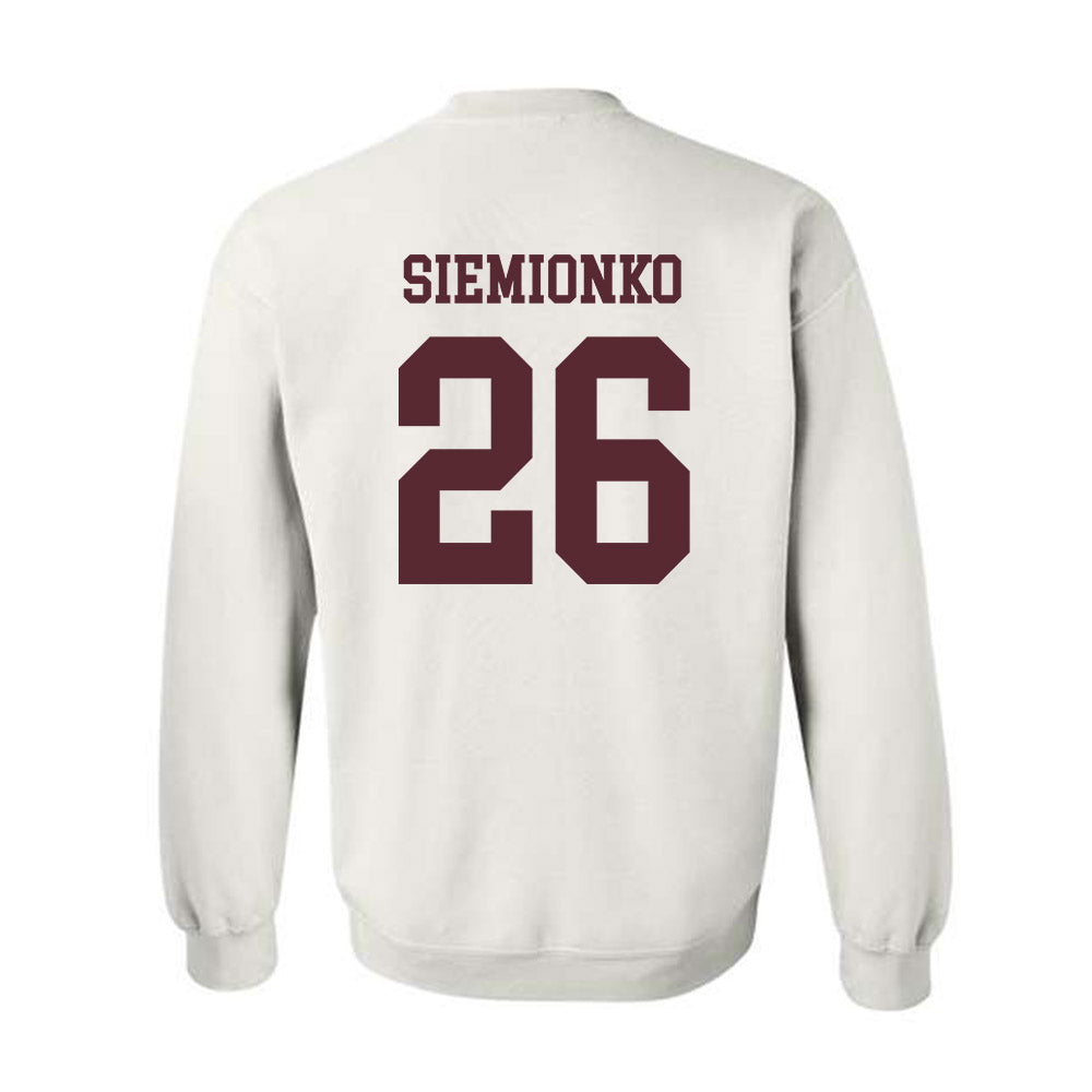 Loyola - NCAA Men's Soccer : David Siemionko - Classic Shersey Crewneck Sweatshirt