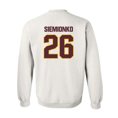Loyola - NCAA Men's Soccer : David Siemionko - Classic Shersey Crewneck Sweatshirt