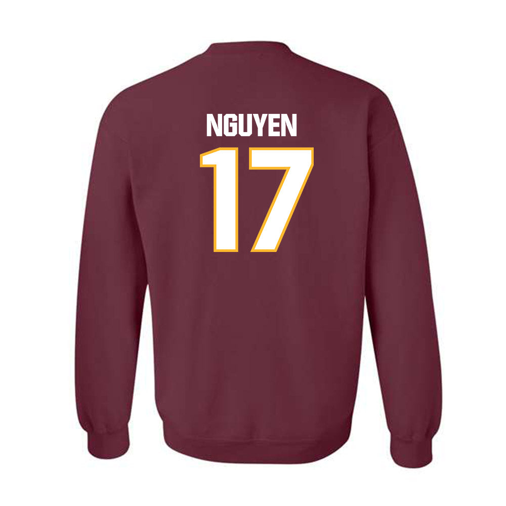 Loyola - NCAA Women's Volleyball : Leyna Nguyen - Classic Shersey Crewneck Sweatshirt-1