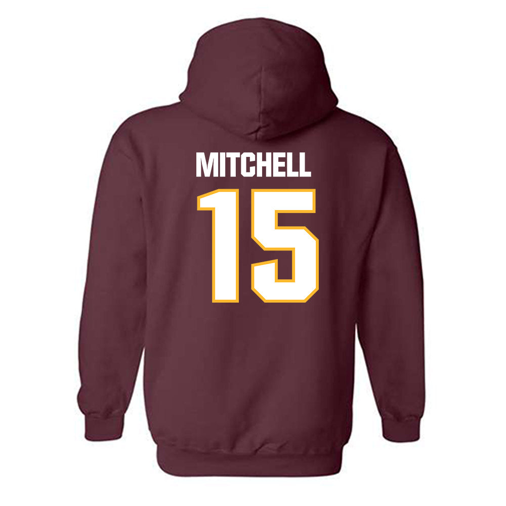  - NCAA Softball : Katie Mitchell - Classic Shersey Hooded Sweatshirt-1