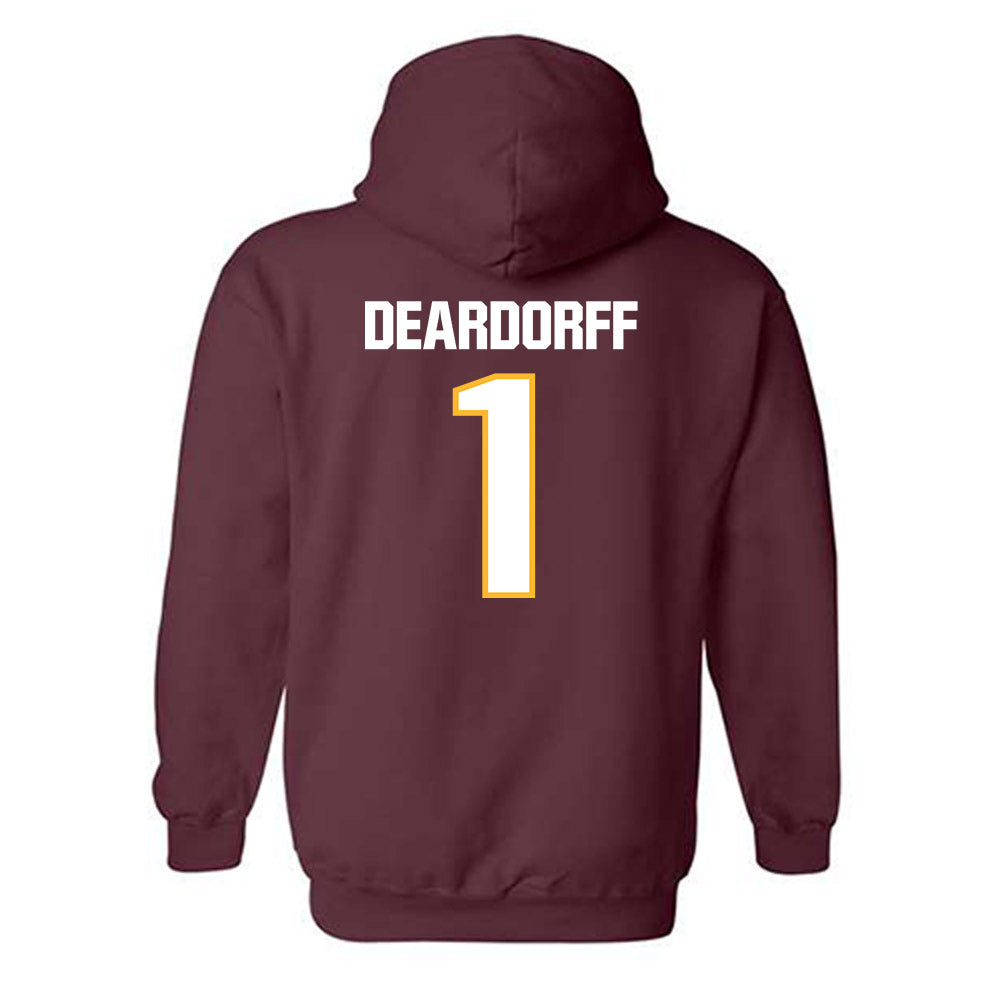 Loyola - NCAA Women's Soccer : Allison Deardorff - Classic Shersey Hooded Sweatshirt