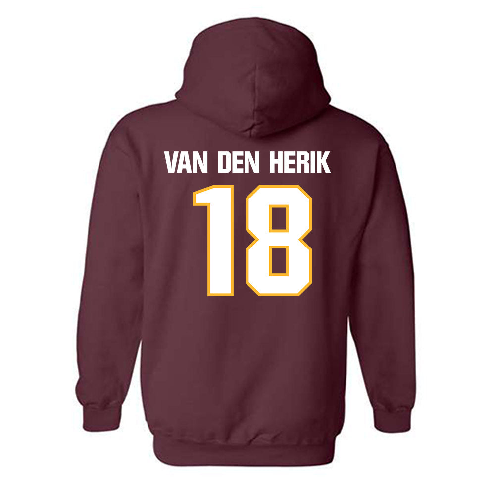 Loyola - NCAA Women's Volleyball : Claire van den Herik - Classic Shersey Hooded Sweatshirt