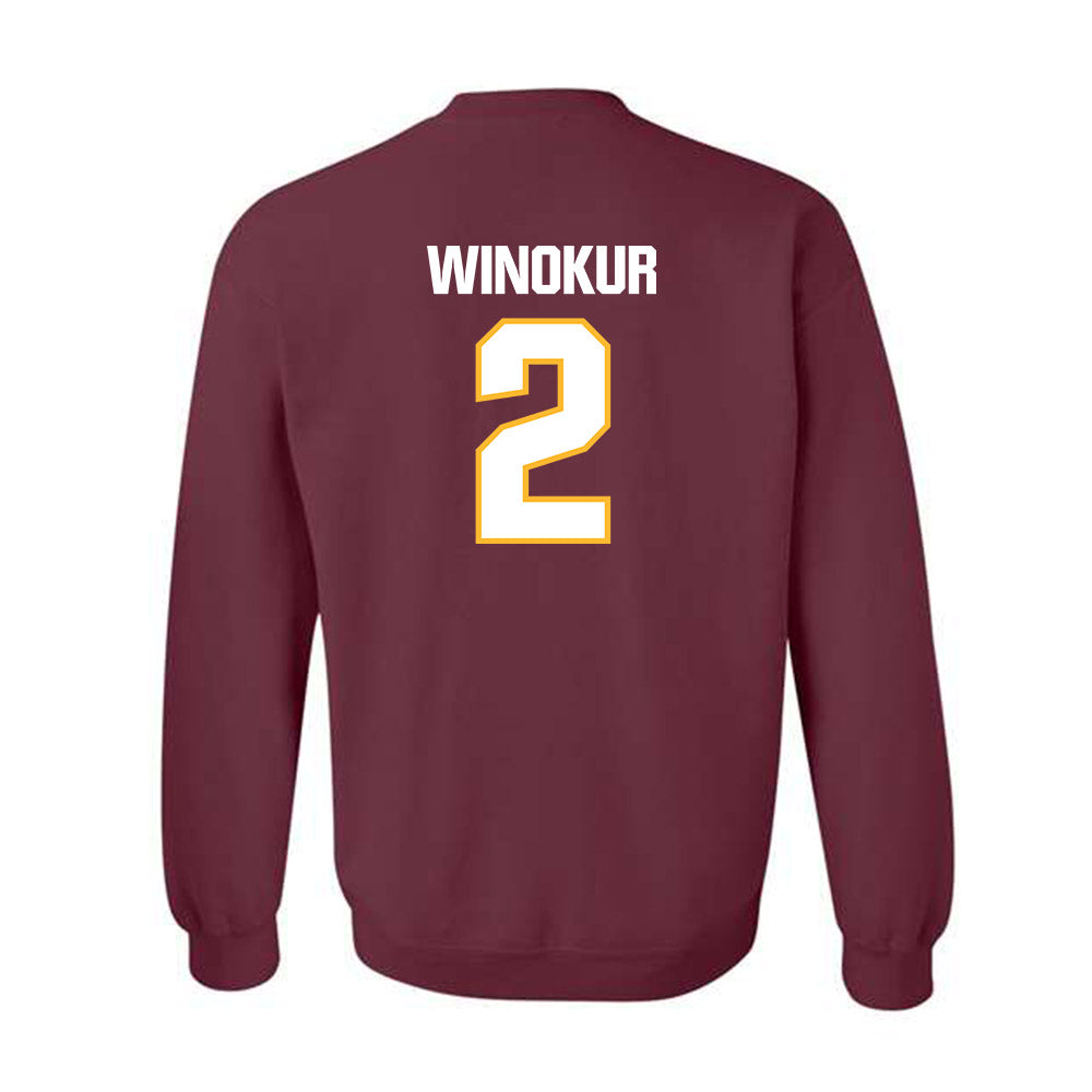 Loyola - NCAA Men's Volleyball : Benjamin Winokur - Classic Shersey Crewneck Sweatshirt