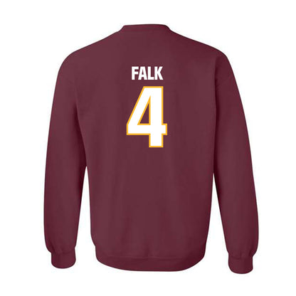 Loyola - NCAA Women's Volleyball : Sam Falk - Classic Shersey Crewneck Sweatshirt-1