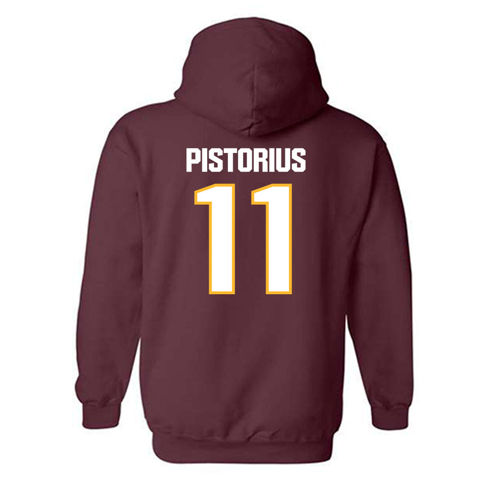 Loyola - NCAA Women's Soccer : Molly Pistorius - Classic Shersey Hooded Sweatshirt-1