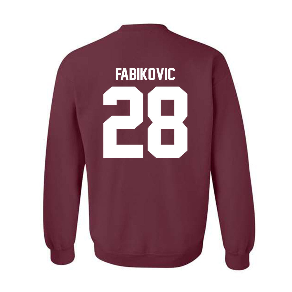 Loyola - NCAA Men's Volleyball : Daniel Fabikovic - Classic Shersey Crewneck Sweatshirt-1