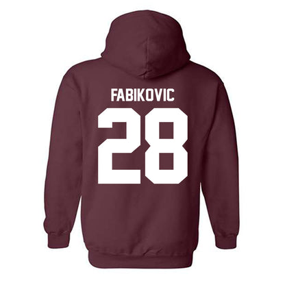 Loyola - NCAA Men's Volleyball : Daniel Fabikovic - Classic Shersey Hooded Sweatshirt-1