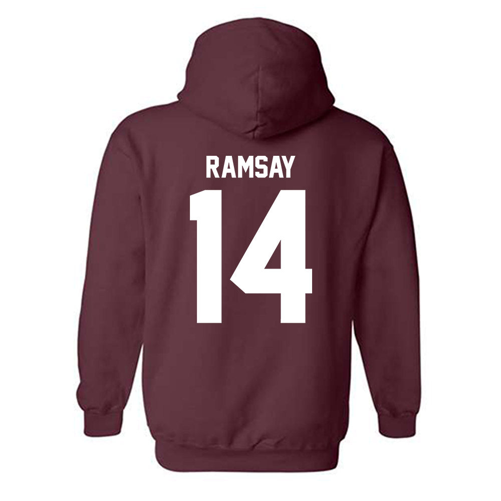 Loyola - NCAA Women's Volleyball : Ella Ramsay - Classic Shersey Hooded Sweatshirt-1