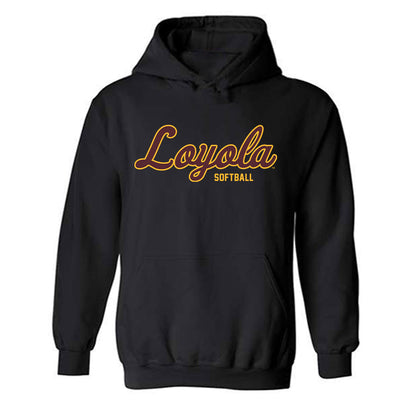  - NCAA Softball : Katie Mitchell - Classic Shersey Hooded Sweatshirt-0