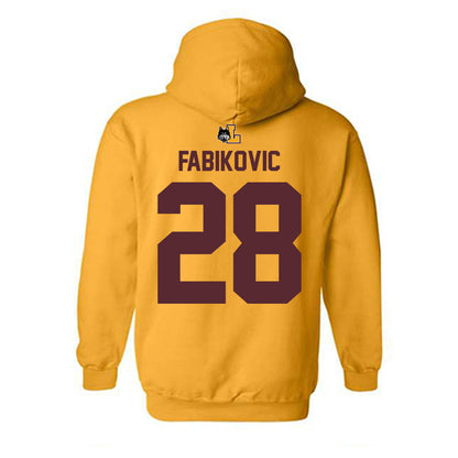 Loyola - NCAA Men's Volleyball : Daniel Fabikovic - Classic Shersey Hooded Sweatshirt-1