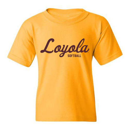Loyola - NCAA Softball : Nat Lesnicki - Classic Shersey Youth T-Shirt