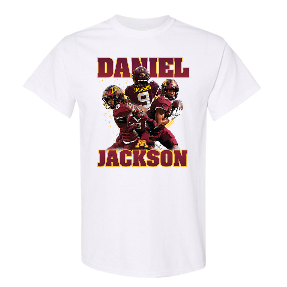 Minnesota - NCAA Football : Daniel Jackson - Player Collage T-Shirt