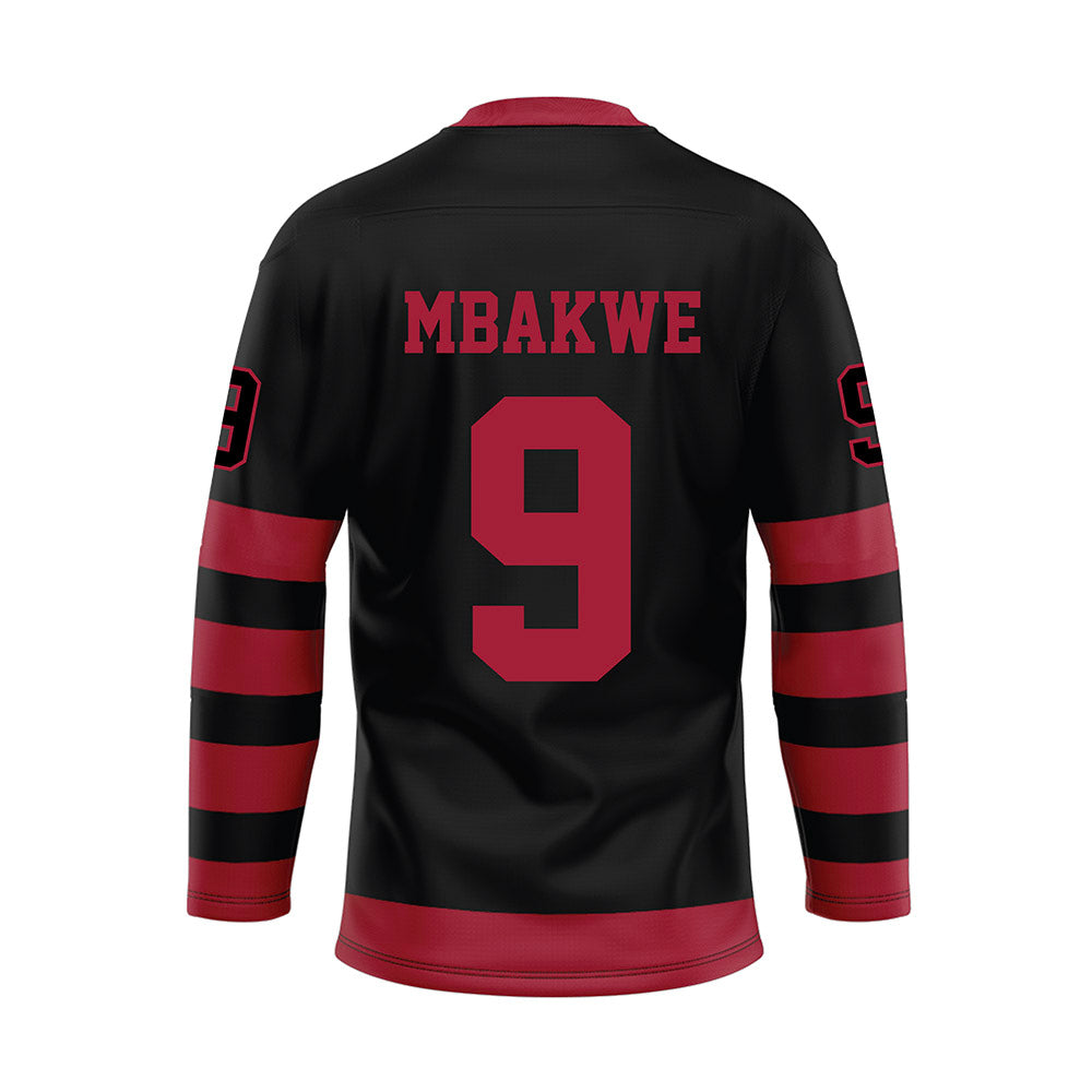 Alabama - NCAA Football : Jaylen Mbakwe - Black Hockey Jersey