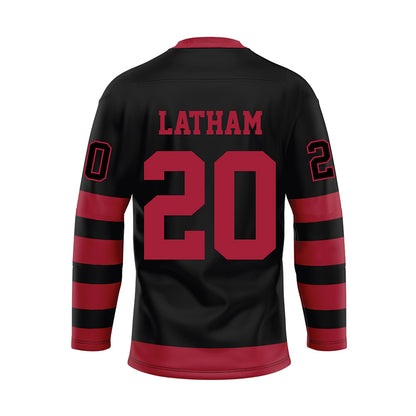 Alabama - NCAA Football : Jah-Marien Latham - Black Hockey Jersey