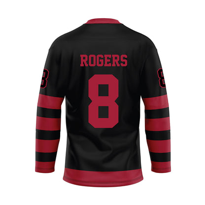 Alabama - Football Alumni : Chris Rogers - Black Hockey Jersey