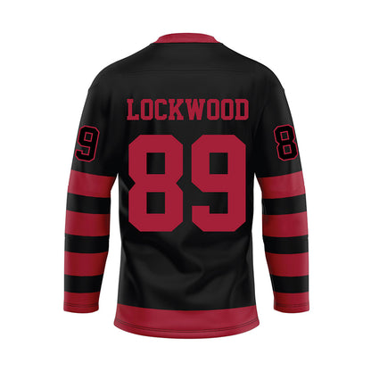 Alabama - NCAA Football : Ty Lockwood - Black Hockey Jersey