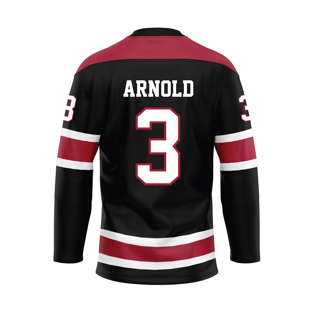 Alabama - Football Alumni : Terrion Arnold - Black Hockey Jersey