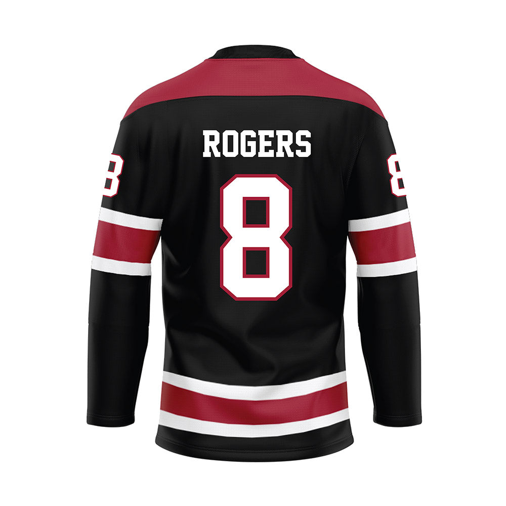 Alabama - Football Alumni : Chris Rogers - Black Hockey Jersey