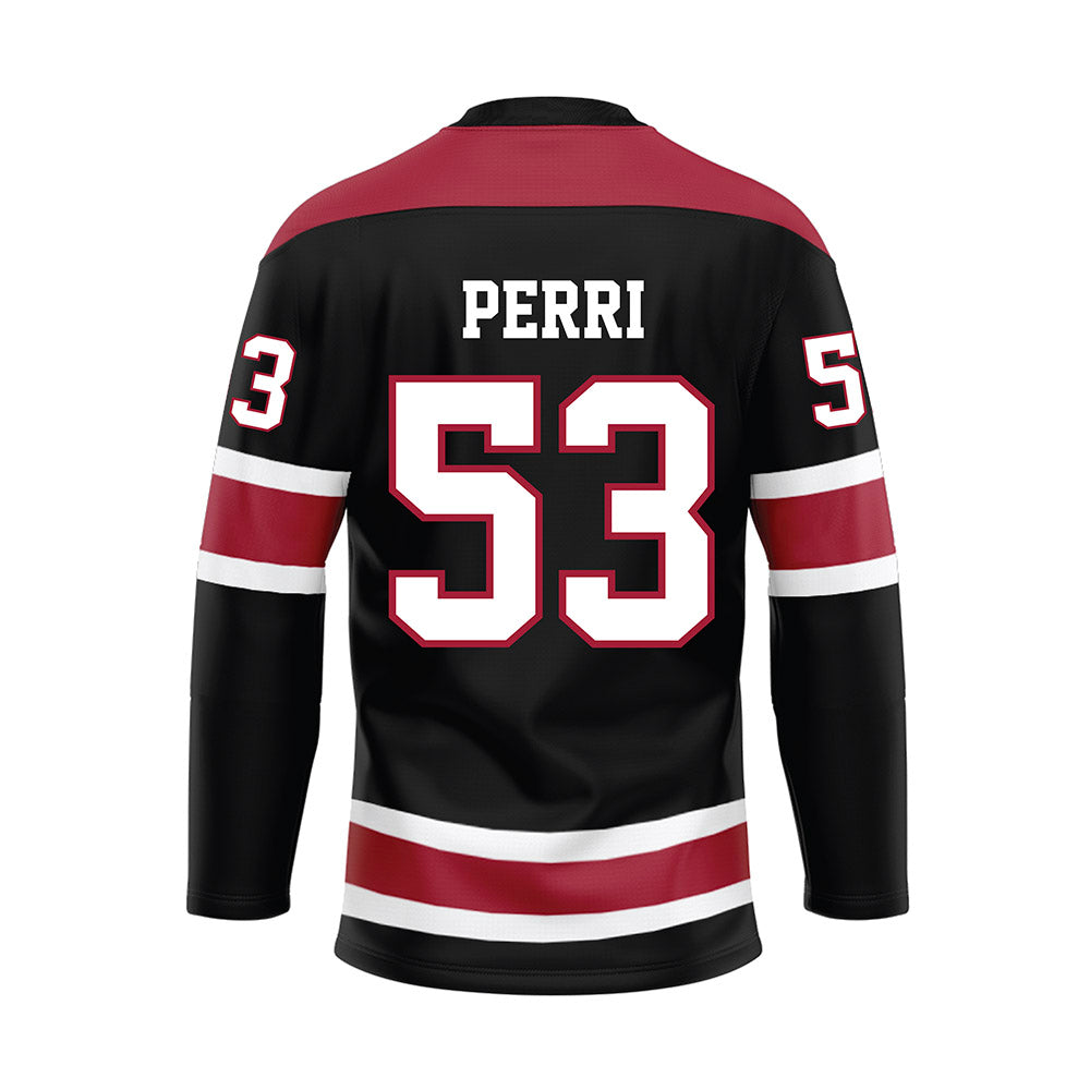 Alabama - NCAA Football : Vito Perri - Black Hockey Jersey