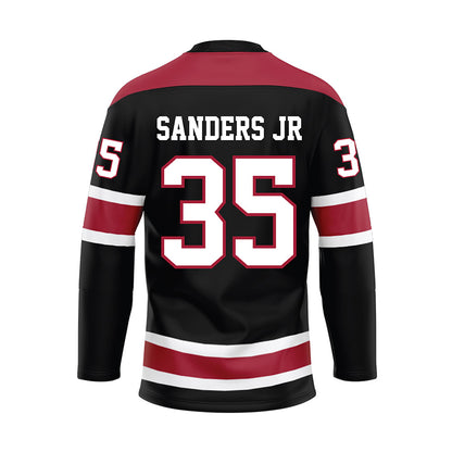 Alabama - NCAA Football : Abduall Sanders Jr - Black Hockey Jersey-1