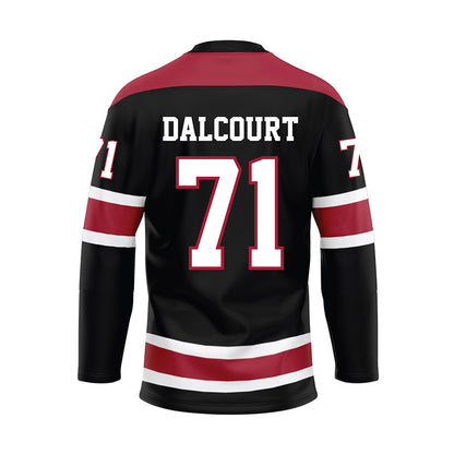 Alabama - Football Alumni : Darrian Dalcourt - Black Hockey Jersey