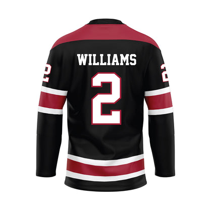 Alabama - NCAA Football : Ryan Williams - Black Hockey Jersey