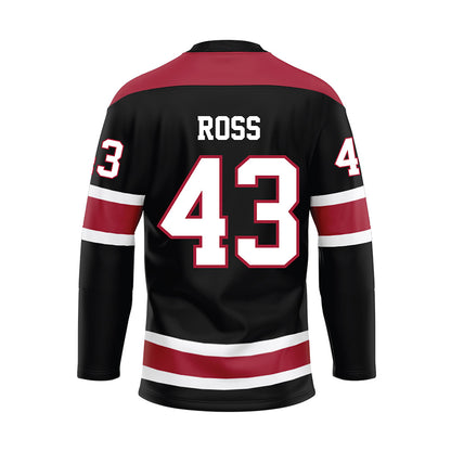 Alabama - NCAA Football : Jayshawn Ross - Black Hockey Jersey